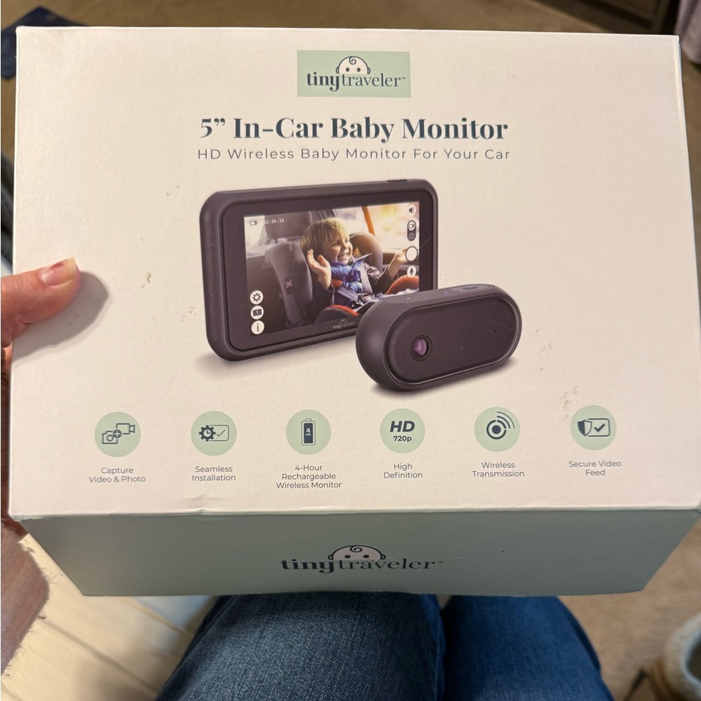 My Tiny Traveler In-Car Baby Monitor - Picture 5 of 6